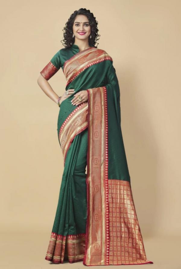 Soft Lichi R 118 Fancy Lichi Silk Designer  Saree Collection